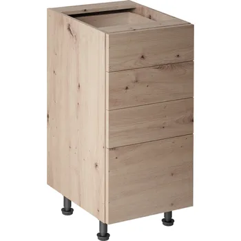 Kuchyňská skříňka GALA Dolní skříňka D40S4 Langen Zvolte možnost: Dvířka Artisan, Výběr provedení: PUSH-OPEN