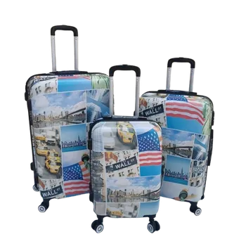 LAMER Cestovní kufry sada 3ks New York