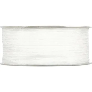 Stuha Stuha hedvábná bride 40 mm/1m - bílá