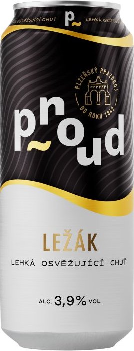 Proud světlý ležák 11 0 5 l plech od 32 Kč Zbozi cz