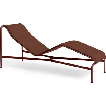 Podsedák HAY Polstrování Palissade Chaise Longue Quilted Cushion, iron red
