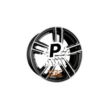 Disk BROCK / RC RC27 Schwarz Glanz Voll-Poliert (SGVP) 7.00 x 17 ET 54 5x112