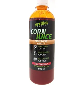 Návnadové aroma Stég Corn Juice 500ml - KLOBÁSA