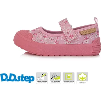 Dětská treková obuv D.D.step dívčí baleríny CSG-41398M Barva: růžová, Velikost: 24