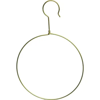 umělá květina Kruh aranžovací zlatý 20 cm