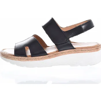 Dámská zimní obuv Dámské kožené sandály švédské značky Ten Points TP 60448 101 Velikost: 39, barva: 101 black