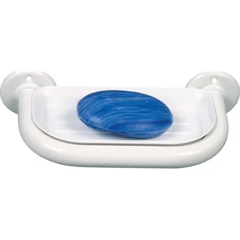 Dávkovač mýdla WHITE LINE mýdlenka, bílá