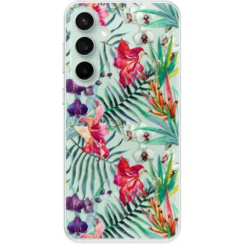 Pouzdro na mobilní telefon Odolné silikonové pouzdro iSaprio - Flower Pattern 03 - Samsung Galaxy S23 FE