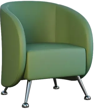 Křeslo PANTHEON - 1, křeslo, ekokůže zelená