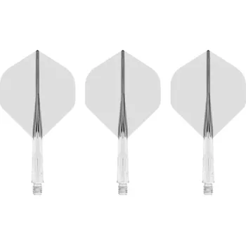 Příslušenství pro šipky Mission Letky Force 90 - Standard No2 - Short - Clear F4441