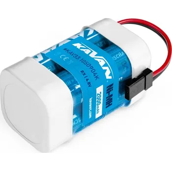 RC model KAVAN NiMH AA 2000mAh/4,8V Rx kostka