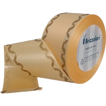 Stuha Smuteční stuha klasik s potiskem 68109 5 cm x 50 m - 22 krémová