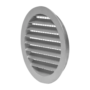 Větrací mřížka Mřížka kruhová hliníková se sítem a s pevnou žaluzií Průměr [mm]: Ø 150 Ø 100 - Ø 500