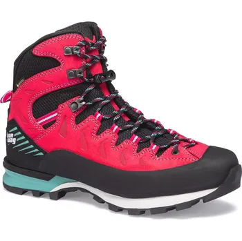 Dámská treková obuv horolezecké boty dámské HANWAG Makra Pro Lady GTX Pink/Mint - 37,5