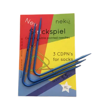 Jehlice Pletací jehlice Neko ponožkové delší č. 5,5 mm