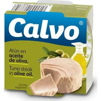 konzervovaná ryba Calvo Tuňák v olivovém oleji 80 g 80 g