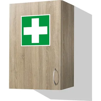 Šatní skříň Nabytekmorava Závěsná lékárnička L4 barva lamina: dub sonoma