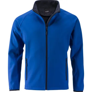 Pánská softshellová bunda Pánská softshellová bunda JAMES NICHOLSON JN1130 NAUTIC BLUE/NAVY M