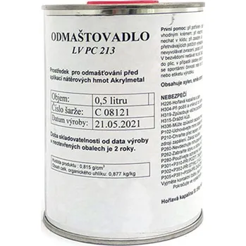 Odmašťovadlo na epoxidové a jiné povrchy LV PC 213, 0,5l