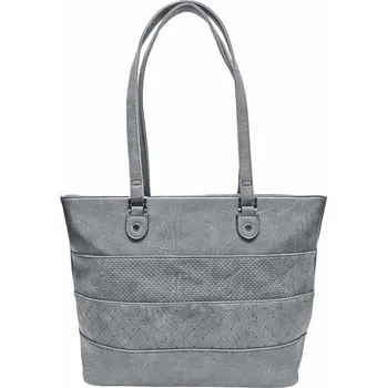 Kabelka Středně šedá kabelka přes rameno se vzory Stella