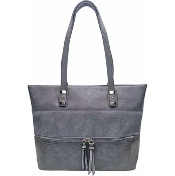 Kabelka Tmavě šedá kabelka přes rameno s kapsou Paloma