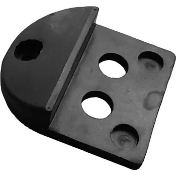 Doraz brány guma-ocel 150x130x65mm