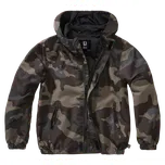 Brandit dětská letní větrovka se zipem, darkcamo
