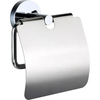 Držák toaletního papíru s krytem, chrom, ALDO