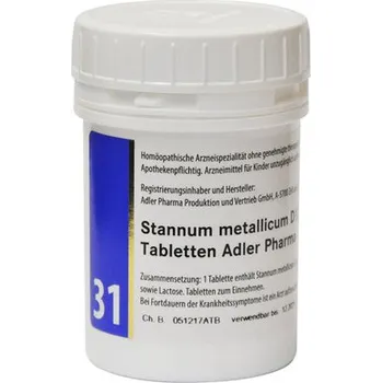 Přírodní produkt Stannum Metallicum Svět esencí 400 tablet (100g) D12 (No.31)
