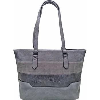 Kabelka Tmavě šedá dámská kabelka přes rameno Korina