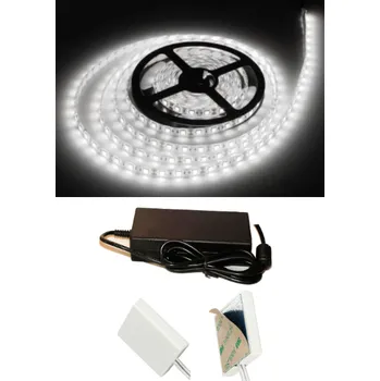 LED páska Sada LED pásku 3m se stmívačem studená bílá 600 lm/1m IP20