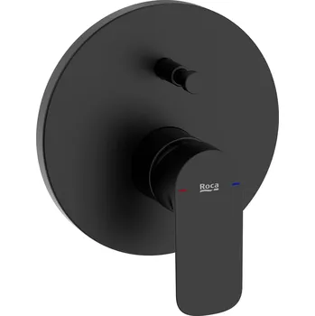 Vodovodní baterie Roca Cala vanová baterie pod omítku černá A5A066ENB0