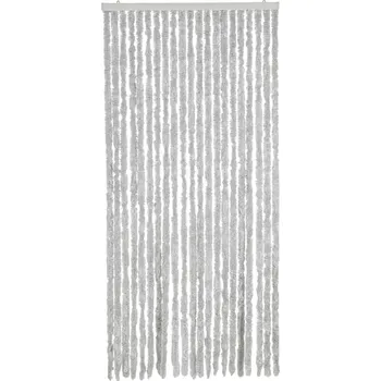 Síť proti hmyzu Závěs proti hmyzu žinylka 90 x 220 cm šedý