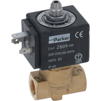 Příslušenství pro přípravu kávy Parker ZB09 elektromagnetický 3 cestný ventil 9W 220-230V 50 - 60 Hz IP 65