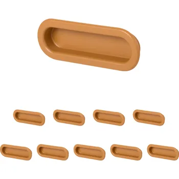 Nábytkové kování Walteco Nábytková úchytka pro posuvné dveře Nela, plast, buk Množství: 10 ks