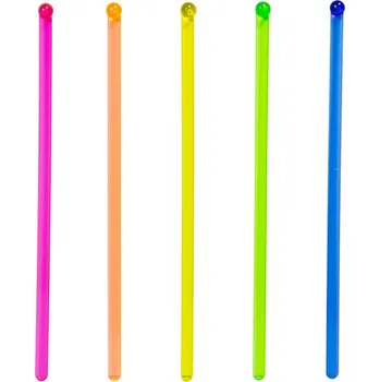 Koktejlová dekorace Folat Koktejlová míchátka mix barev, 8 ks