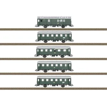 Modelová železnice TRIX H0 23225 5-dílná sada osobních vozů H0, MHI