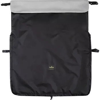 EMITEX Nepadací deka 65 x 90 cm, černá/velvet světle šedá