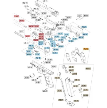 Náhradní díl pro SAR 9 - díl č. AS-52, ICS