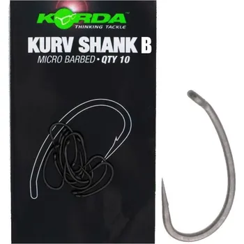 Rybářský háček Korda Kurv Shank B 2 10ks
