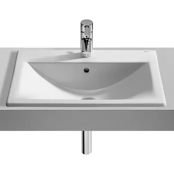 Umyvadlo Roca Diverta umyvadlo 55x42.5 cm obdélníkový zápustný bílá A327116000