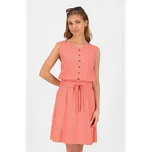 šaty Alife and Kickin SCARLETTAK A Ocean Coral velikost XS