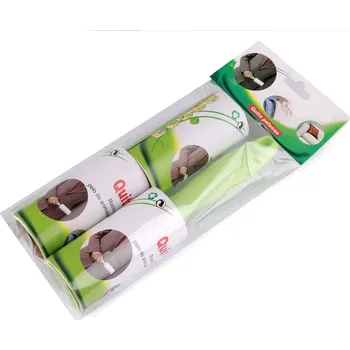 Galanterie Čistící váleček na textil samolepicí + 2 náhradní náplně, barva 4 zelená sv.