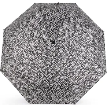 Deštník Dámský skládací vystřelovací deštník, barva 4 krémová světlá