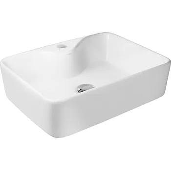 Umyvadlo Hagser Alexa umyvadlo 48x37 cm obdélníkový na pult bílá HGR20000041