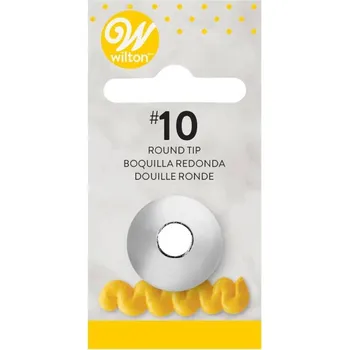 Wilton Trezírovací špička hladká č. 10