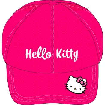 Kšiltovka Hello Kitty - licence Dívčí kšiltovka - Hello Kitty 52392420, neonově růžová Barva: Růžová, Velikost: velikost 54