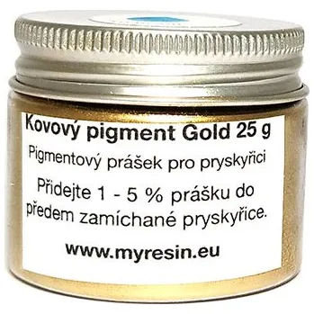 Sportovní střelba KOVOVÝ PIGMENT MYRESIN - GOLD 25 g