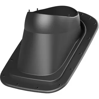 Střešní krytina VILPE (Finsko) Průchodový prvek pro rovný plech CLASSIC VINO Barva: Černá