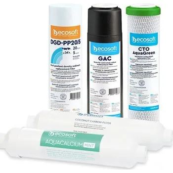 Filtrace vody Náhradní sada filtračních patron pro reverzní osmózu PURE AquaCalcium MINT PUREfilt5-AquaCalcium